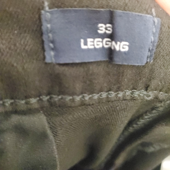 NWT Gap Denim Black Mid Rise Legging Jeans J117 - Picture 7 of 8